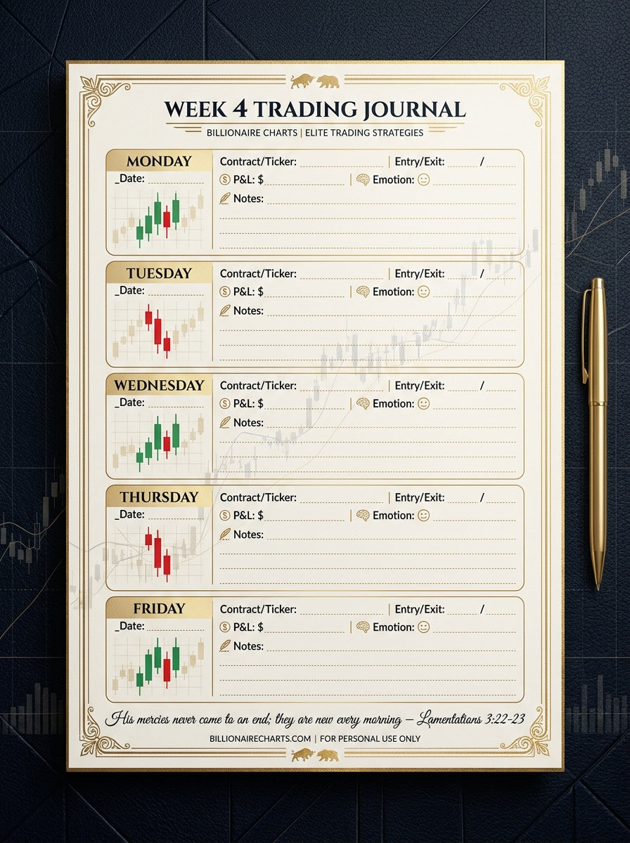 Futures Trading Journal for Beginners + Bonus
